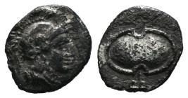 Silver 0.60 gr 10 mm Tarsos. Balakros, Satrap of Cilicia (333-323 BC). AR Obol