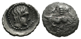 Silver 0.46 gr 11 mm CILICIA. Uncertain. 4th Century BC. Obol