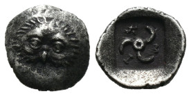 Silver 0.53 gr 10 mm Dynasts of Lykia, uncertain dynast AR Obol.