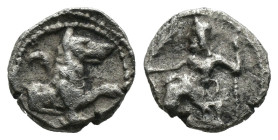 Silver 0.77 gr 9 mm LYCAONIA, Laranda. Circa 324/3 BC. AR Obol