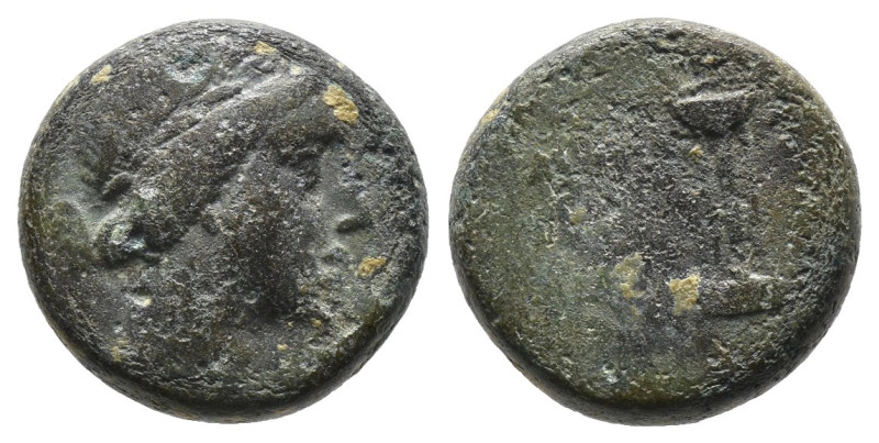 Bronze 2.69 gr 12 mm PONTOS. Amisos. (Circa 120-63 BC). Ae.