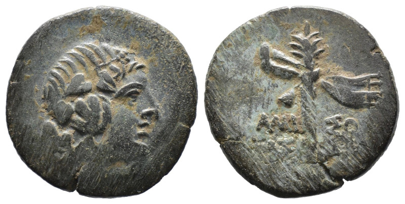 Bronze 3.37 gr 18 mm PONTOS. Amisos. (Circa 120-63 BC). Ae.