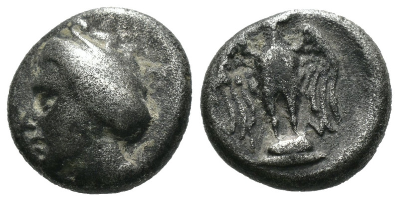 Silver 3.99 gr 14 mm PONTOS.
Amisos (as Peiraieos).
Siglos (Circa 435-370 BC).