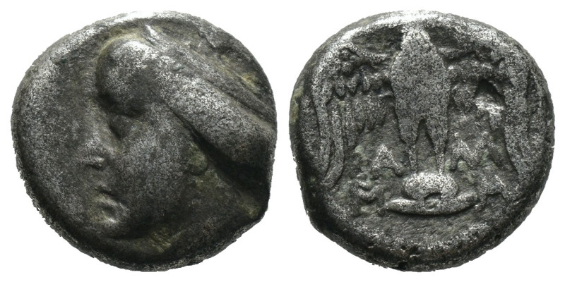 Silver 3.89 gr 14 mm PONTOS.
Amisos (as Peiraieos).
Siglos (Circa 435-370 BC).