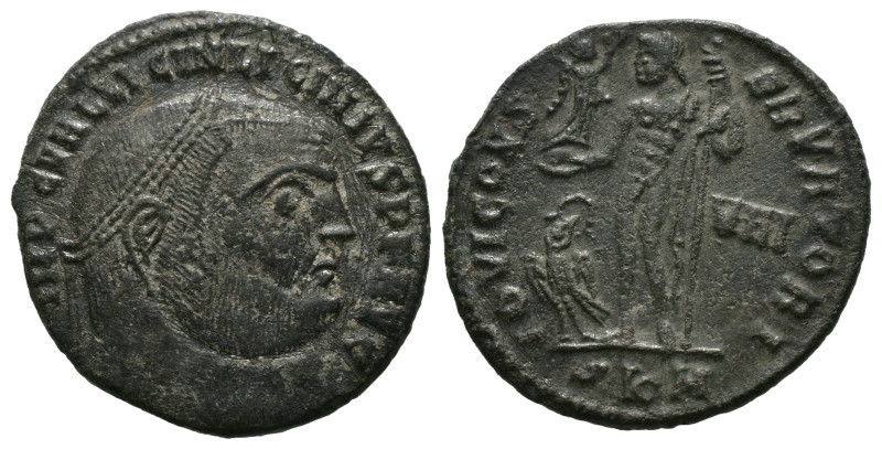 Bronze 3.10 gr 21 mm Licinius Æ Follis.Licinius Æ Follis