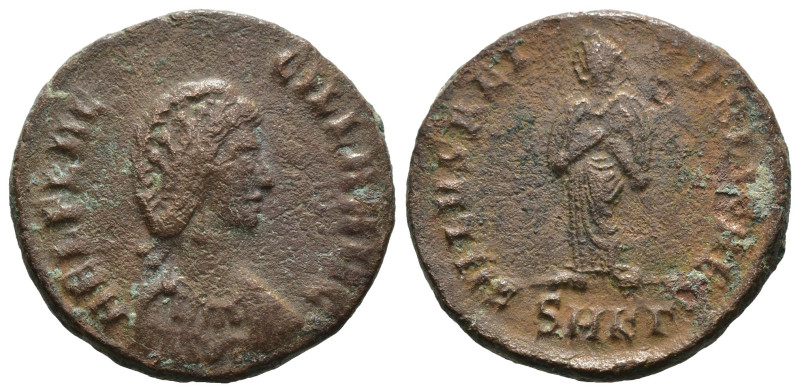 Bronze 5.63 gr 23 mm Helena, gest. 329. Follis, Antiocheia.