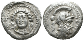 Silver 10.69 gr 24 mm Tarsus,

Pharnabazos, 380 – 375. Stater, circa 380-375,