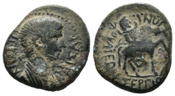 Bronze 4.00 gr 19 mm Nero (54-68). Phrygia, Hierapolis.
