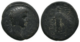 Bronze 5.24 gr 19 mm PHRYGIA, Laodicea ad Lycum. Tiberius (?)