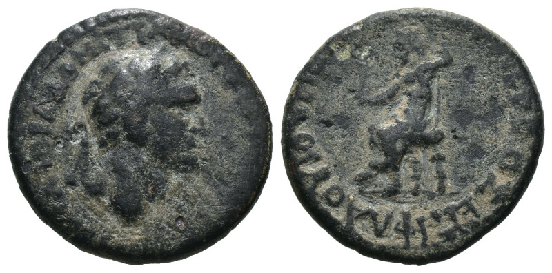 Bronze 3.87 gr 20 mm Sebaste, Samaria. Domitian (81 - 96 AD).