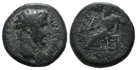 Bronze 4.64 gr 17 mm Phrygia. Philomelion . Tiberius AD 14-37.