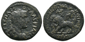 Bronze 6.16 gr 23 mm PHRYGIA. Cotiaeum. Valerian I (253-260). Ae. P. Aelius Demetrius, archon