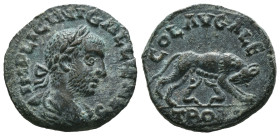 Bronze 5.25 gr 21 mm Troas. Alexandreia. Gallienus AD 253-268.