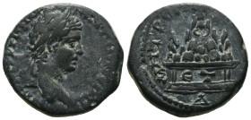 Bronze 12.24 gr 25 mm Cappadocia. Caesarea. Caracalla AD 211-217.