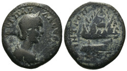 Bronze 9.31 gr 26 mm Cappadocia. Caesarea. Julia Mamaea AD 225-235.