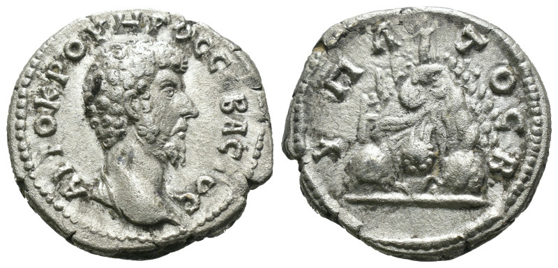 Silver 6.52 gr 22 mm

Cappadocia, Caesarea, Lucius Verus, silver didrachm, (A....