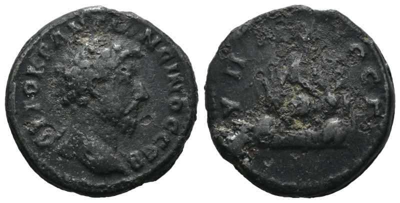 Bronze 6.37 gr 21 mm CAPPADOCIA, Caesaraea-Eusebia. Marcus Aurelius, 161-180. Di...