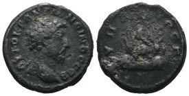 Bronze 6.37 gr 21 mm CAPPADOCIA, Caesaraea-Eusebia. Marcus Aurelius, 161-180. Didrachm