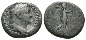 Silver 6.99 gr 19 mm VESPASIANUS. Kappadokien, Caesarea. Didrachme