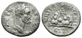 Silver 2.49 gr 18 mm Septimius Severus (193-211). Cappadocia, Caesarea-Eusebia. AR Drachm