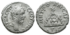 Silver 3.13 gr 17 mm Septimius Severus (193-211). Cappadocia, Caesarea-Eusebia. AR Drachm
