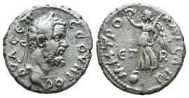 Silver 2.95 gr 18 mm Cappadocia, Caesarea. Septimius Severus. A.D. 193-211. AR drachm . RY 2 (A.D. 193/4). [AY Λ] CEΠ CEOYHPOC, laureate head of Septi...