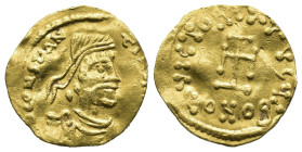 GOLD 1.34 gr 16 mm

Constantine IV Pogonatus. 668-685. AV Tremisis