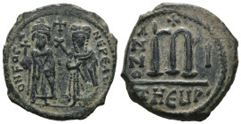 Bronze 9.09 gr 27 mm Byzantine coin

Phocas. 40 Nummi. RY 2 = 603/4 AD. Theoupolis (Antioch).