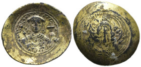 GOLD-plated 4.80 gr 29 mm Byzantine coin

Michael VII Ducas (AD 1071-1078), AV-EL Histamenon Nomisma, Constantinople mint.