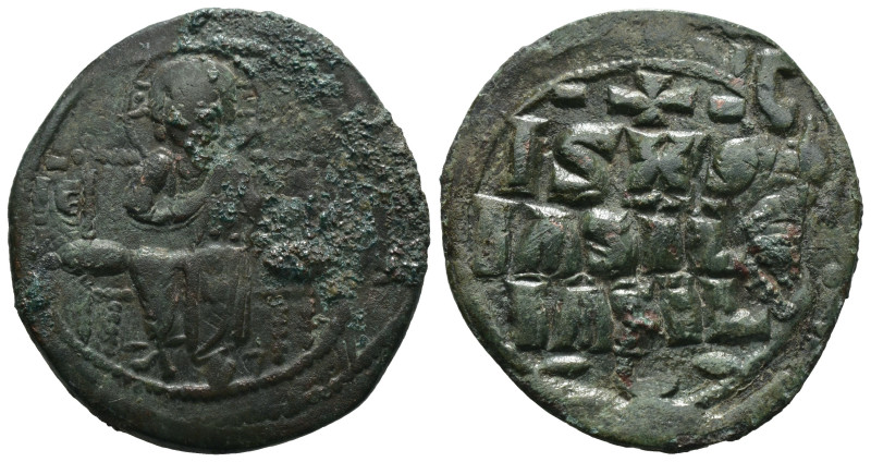 Bronze 8.49 gr 31 mm Byzantine coin

ANONİM FOLLIS.Romanus III.(1028-1034).Con...