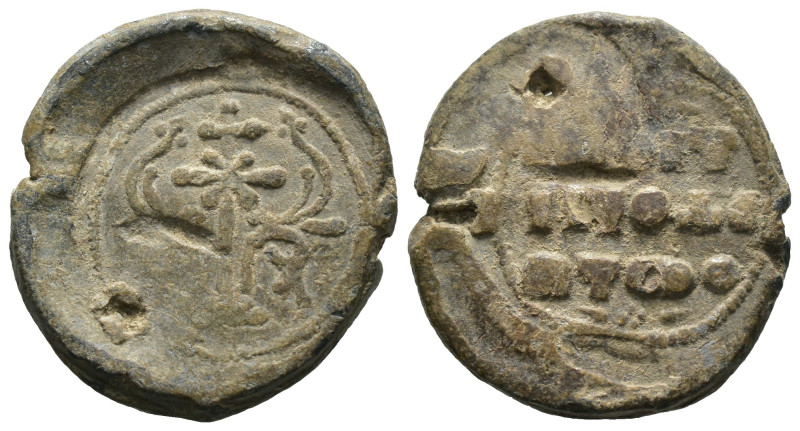 Seal 8.42 gr 25 mm Byzantine seal