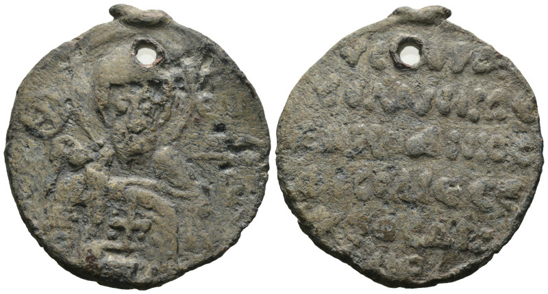 Seal 25.31 gr 38 mm Byzantine seal