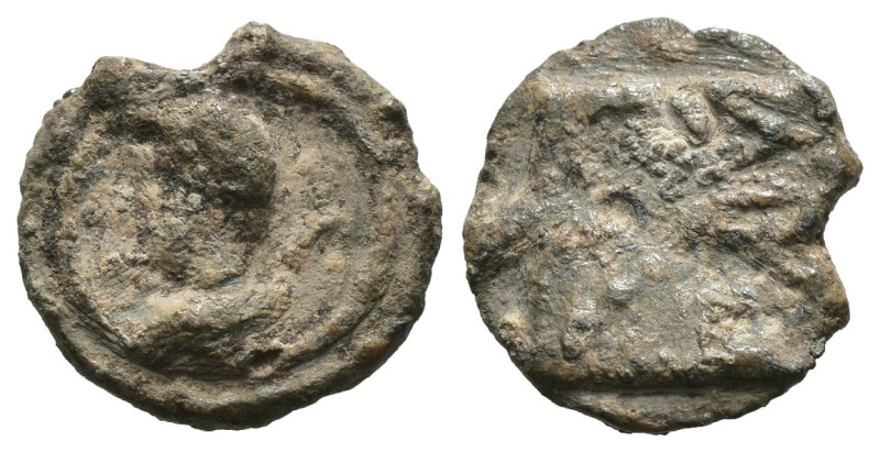 Seal 1.51 gr 13 mm Byzantine seal