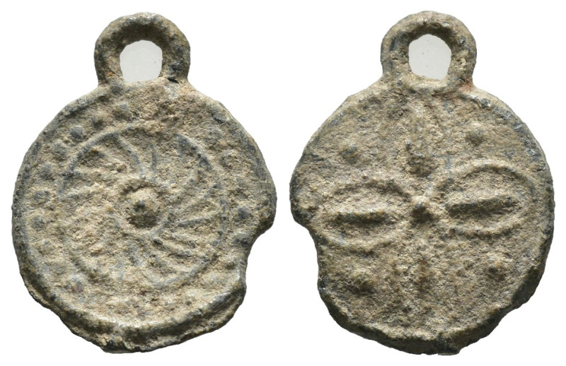 Seal 1.26 gr 13 mm Byzantine seal