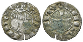Silver 0.99 gr 18 mm CRUSADERS, Antioch. Bohémond III. 1163-1201. BI Denier