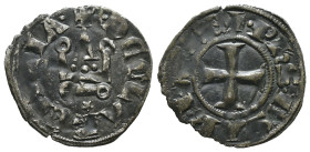 Silver 0.87 gr 19 mm

Frankis Greece, Crusaders, Principality of Achaea, Philip I of Savoy (1301-1306)