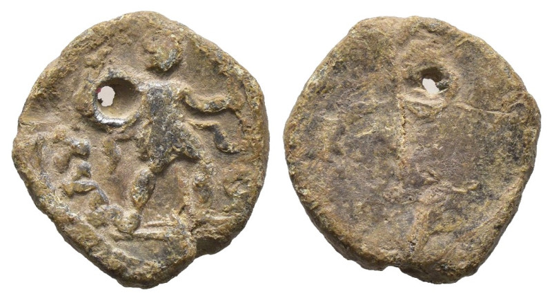 Weight 2.78 gr - Diameter 15 mm Byzantine seal