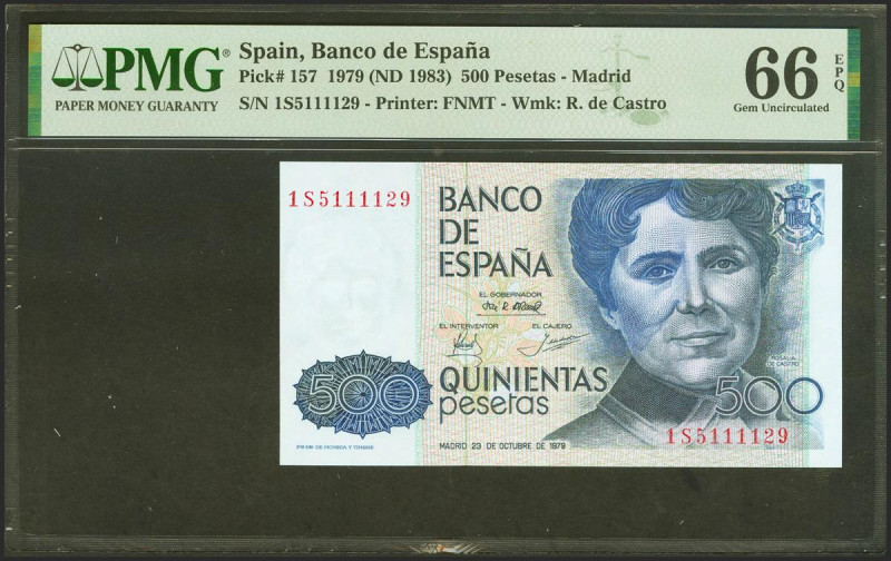 500 Pesetas. 23 de Octubre de 1979. Serie 1S, última serie emitida. (Edifil 2021...