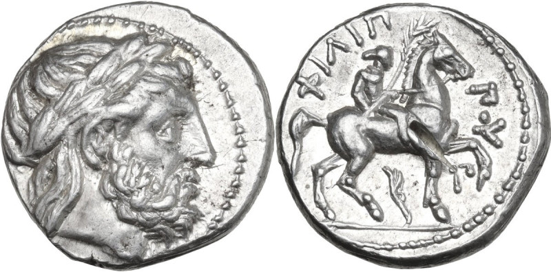 Continental Greece. Kings of Macedon. Philip II (359-336 BC). AR Tetradrachm. Am...