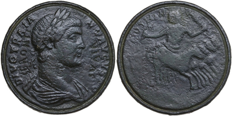 Trajan (Divus, died 117). AE Contorniate, struck in the name of Divus Trajan. Ro...