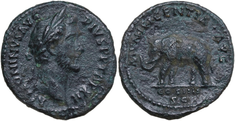 Antoninus Pius (138-161). AE As, struck 148-149 AD. Obv. ANTONINVS AVG PIVS PP T...