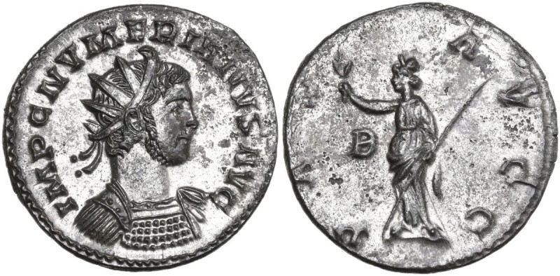 Numerian (283-284). BI Antoninianus, Lugdunum mint. Obv. IMP C NVMERIANVS AVG. R...