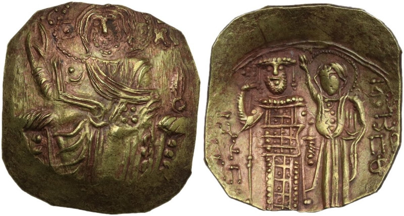 The Empire of Nicaea. John III, Ducas (1222-1254). AV Hyperpyron, Magnesia mint,...