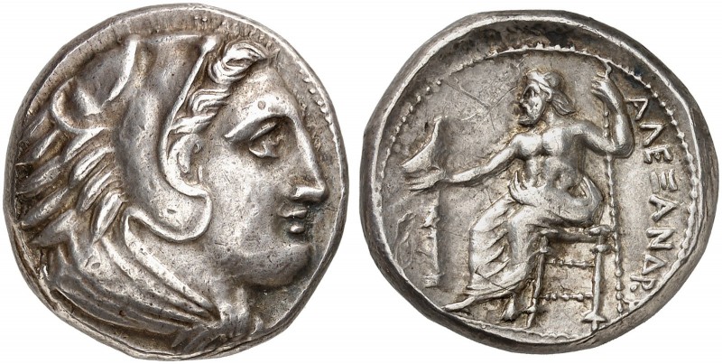 COINS OF THE GREEK WORLD. MACEDONIAN EMPIRE. Alexander III, 336-323. Tetradrachm...