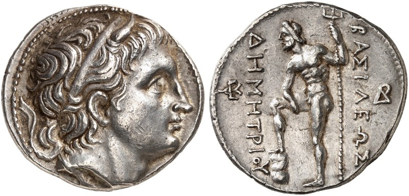 COINS OF THE GREEK WORLD. MACEDONIAN EMPIRE. Demetrios I Poliorketes, 306-283. T...