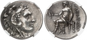 COINS OF THE GREEK WORLD. BITHYNIA. Heraclea. Didrachm c. 305-281 BC. Head of Heracles right wearing lion skin headdress. Rv. ΗΡΑΚΛΕΩΤΑΝ Dionysos seat...