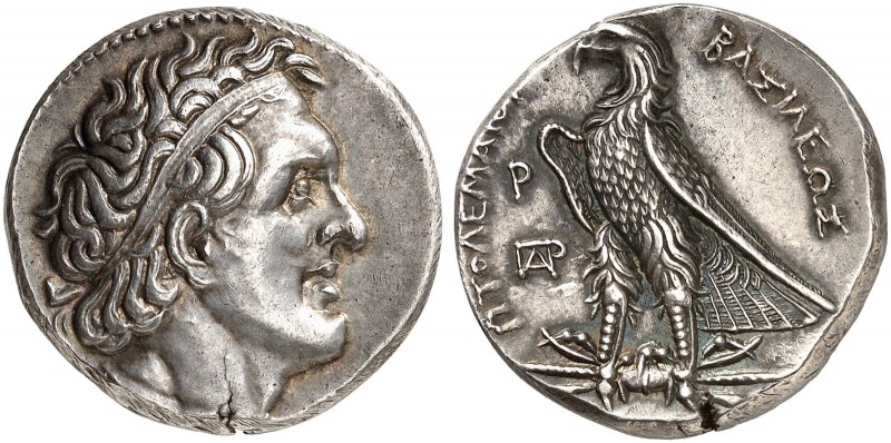 COINS OF THE GREEK WORLD. PTOLEMAIC KINGDOM. Ptolemy I Soter, 323-284. Tetradrac...