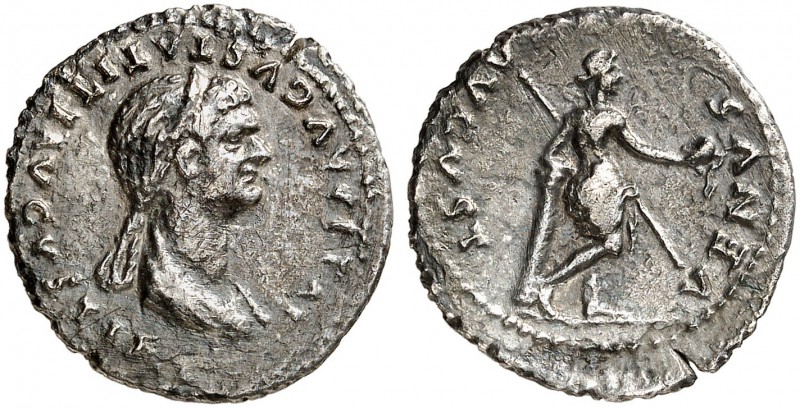 ROMAN EMPIRE. Julia Titi, daughter of Titus, 79-90. Denarius 80-81, Rome. IVLIA ...