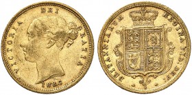 AUSTRALIEN. Victoria, 1837-1901. Half sovereign 1886 S, Sydney. Fifth young head. 3.95 g. Seaby 3862 E. Fr. 13. Fast vorzüglich / About extremely fine...