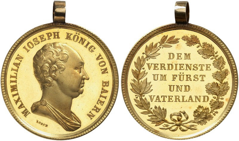 DEUTSCHLAND. Bayern, Kurfürstentum, seit 1806 Königreich. Maximilian IV. (I.) Jo...